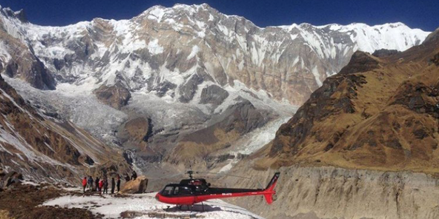 Annapurna base camp Helicopter tour