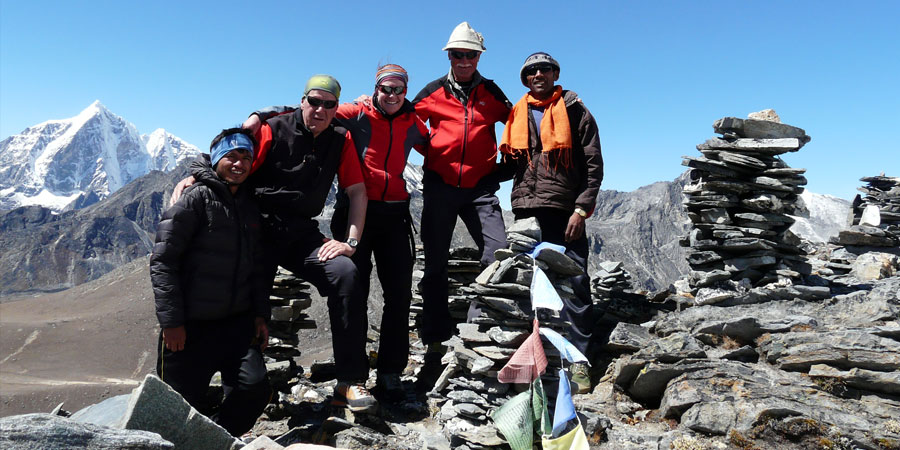 Gokyo Renjo la pass trekking 